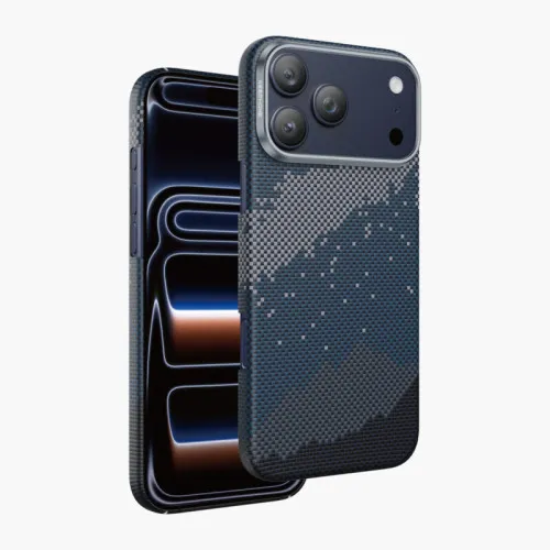 Чехол защитный Keephone Kevilar Starry iPhone 17 Pro Max Синий