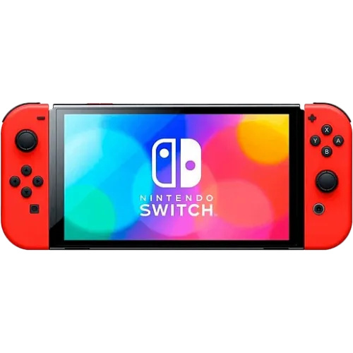 Портативная игровая приставка Nintendo Switch OLED 64 ГБ (Mario Red)