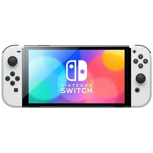 Портативная игровая приставка Nintendo Switch OLED 64 ГБ (White)