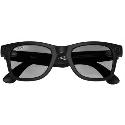 Умные очки Ray-Ban Meta* Wayfarer Gen 2 Matte Black Поляризационные линзы Polar Gradient Graphite
