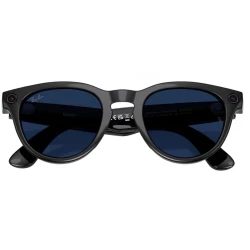Умные очки Ray-Ban Meta* Headliner Gen 2 Shiny Black Фотохромные линзы Clear to Sapphire Transitions