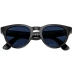 Умные очки Ray-Ban Meta* Headliner Gen 2 Shiny Black Фотохромные линзы Clear to Sapphire Transitions