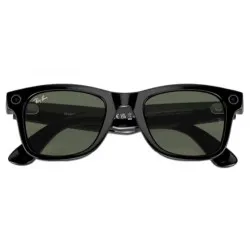 Умные очки Ray-Ban Meta* WayFarer Shiny Black/G15 Green (Чёрный/Зелёный) Gen2