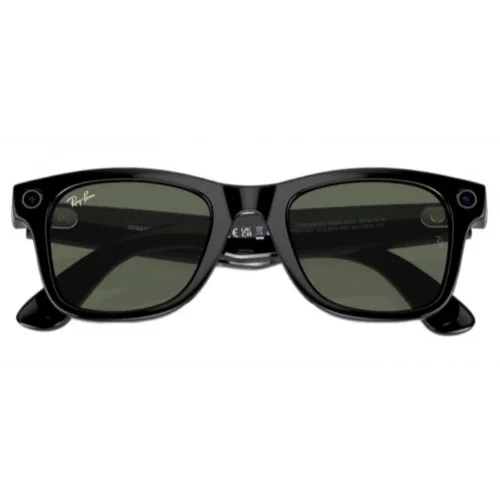 Умные очки Ray-Ban Meta* WayFarer (RW4006) Shiny Black/G15 Green (Чёрный/Зелёный) Gen2