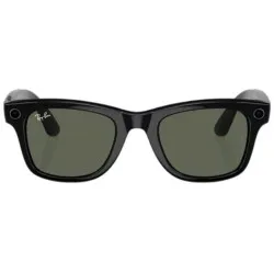 Умные очки Ray-Ban Meta* WayFarer (RW4006) Shiny Black/G15 Green (Чёрный/Зелёный) Gen2
