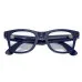 Умные очки Ray-Ban Meta* Wayfarer Gen 2 Shiny Cosmic Blue Фотохромные линзы Clear to Sapphire Transitions