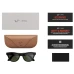 Умные очки Ray-Ban Meta* Skyler Gen 2 Shiny Black Фотохромные линзы Graphite Green Transitions