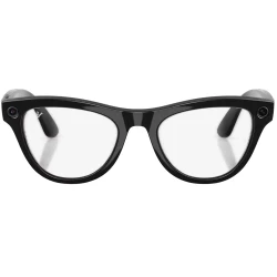 Умные очки Ray-Ban Meta* Skyler Gen 2 Shiny Black Фотохромные линзы Graphite Green Transitions