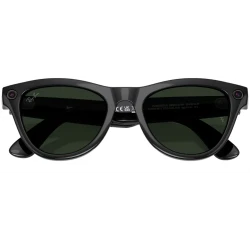 Умные очки Ray-Ban Meta* Skyler Gen 2 Shiny Black Фотохромные линзы Graphite Green Transitions