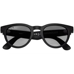 Умные очки Ray-Ban Meta* Headliner Gen 2 Matte Black Поляризационные линзы Polar Gradient Graphite
