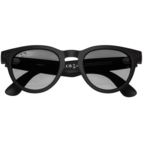 Умные очки Ray-Ban Meta* Headliner Gen 2 Matte Black Поляризационные линзы Polar Gradient Graphite