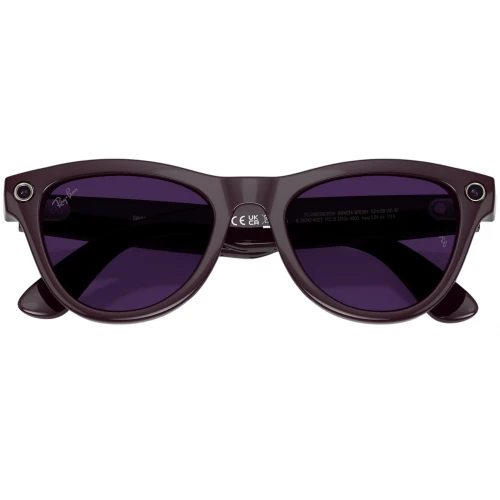 Умные очки Ray-Ban Meta* Skyler Gen 2 Shiny Mystic Violet Фотохромные линзы Clear to Amethyst Transitions