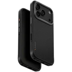 Чехол защитный Uniq Keva Edge для iPhone 17 Pro Max Чёрный