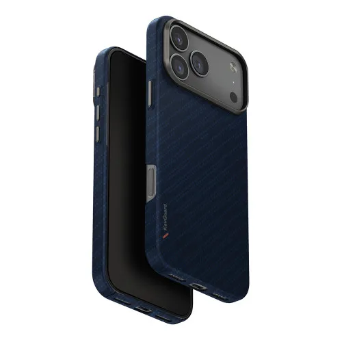 Чехол защитный Uniq Keva Edge для iPhone 17 Pro Синий