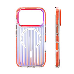 Чехол защитный VLP Pulse Case с MagSafe для iPhone 17 Pro, оранжевый