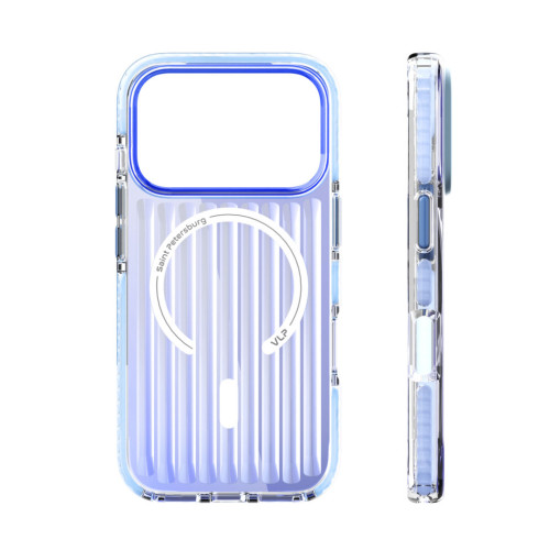 Чехол защитный VLP Pulse Case с MagSafe для iPhone 17 Pro, синий