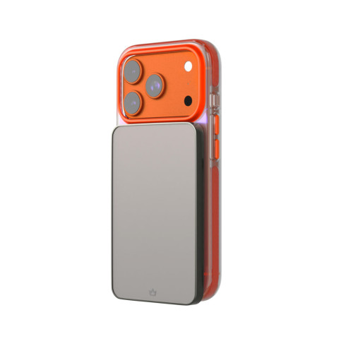 Чехол защитный VLP Pulse Case с MagSafe для iPhone 17 Pro, оранжевый