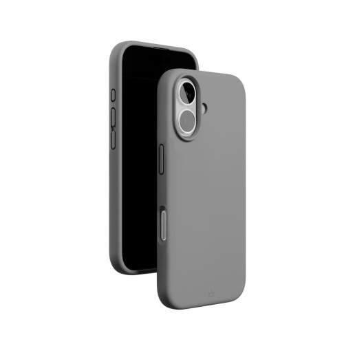 Чехол защитный VLP Aster Case с MagSafe для iPhone 16, серый