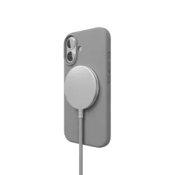 Чехол защитный VLP Aster Case с MagSafe для iPhone 16, серый