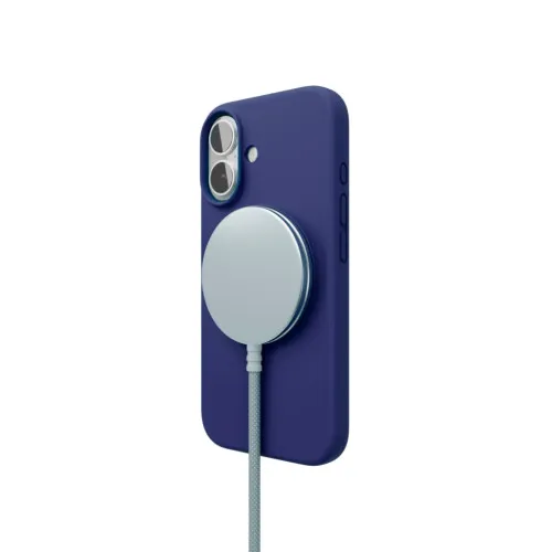 Чехол защитный VLP Aster Case с MagSafe для iPhone 16, ультрамарин