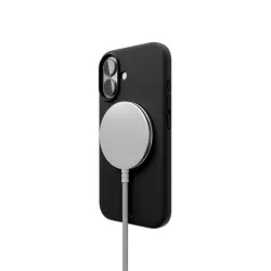 Чехол защитный VLP Aster Case с MagSafe для iPhone 16, черный