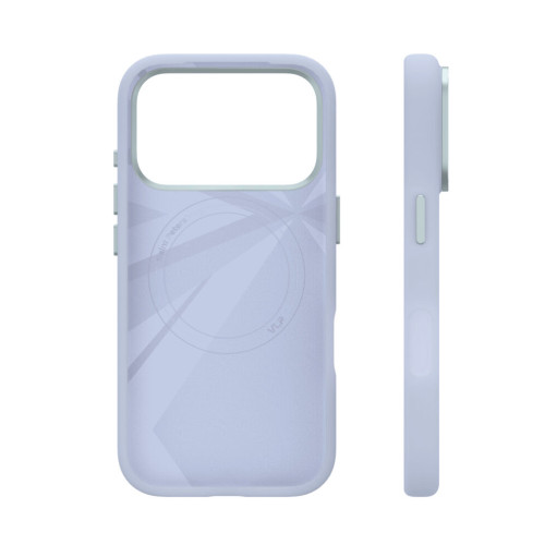 Чехол защитный VLP Aster Pro Case с MagSafe для iPhone 17 Pro, голубой