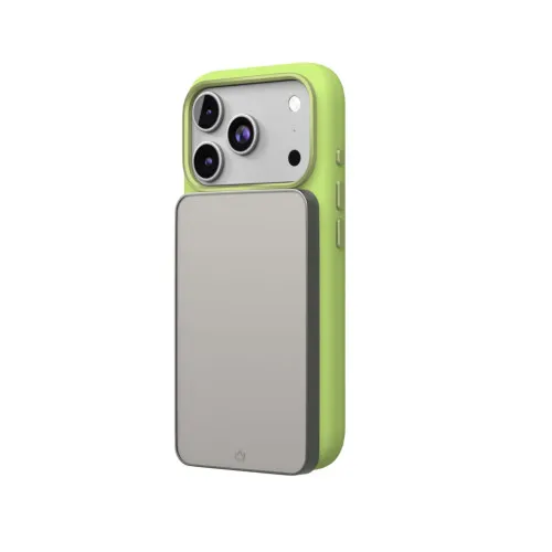Чехол защитный VLP Aster Pro Case с MagSafe для iPhone 17 Pro, лайм