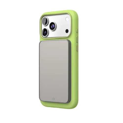Чехол защитный VLP Aster Pro Case с MagSafe для iPhone 17 Pro Max, лайм