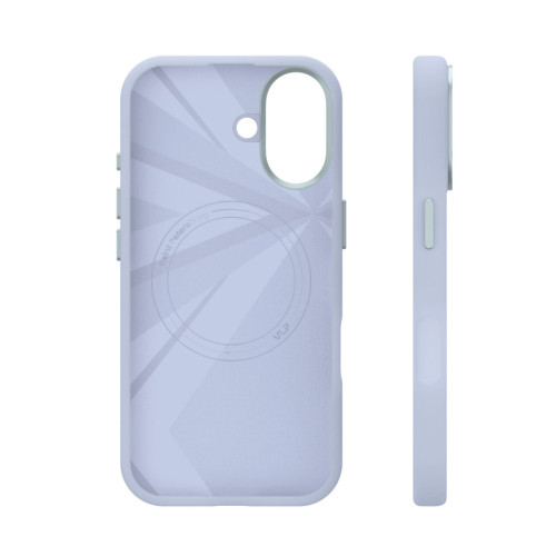 Чехол защитный VLP Aster Pro Case с MagSafe для iPhone 17, голубой