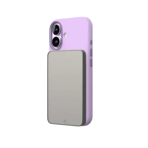Чехол защитный VLP Aster Pro Case с MagSafe для iPhone 17, лавандовый