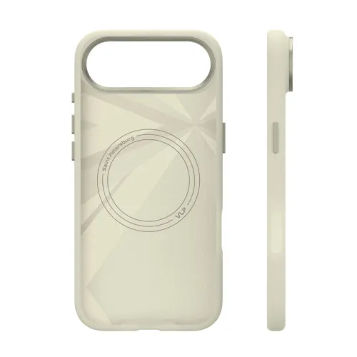 Чехол защитный VLP Aster Pro Case с MagSafe для iPhone Air, белый