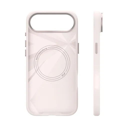 Чехол защитный VLP Aster Pro Case с MagSafe для iPhone Air, розовый