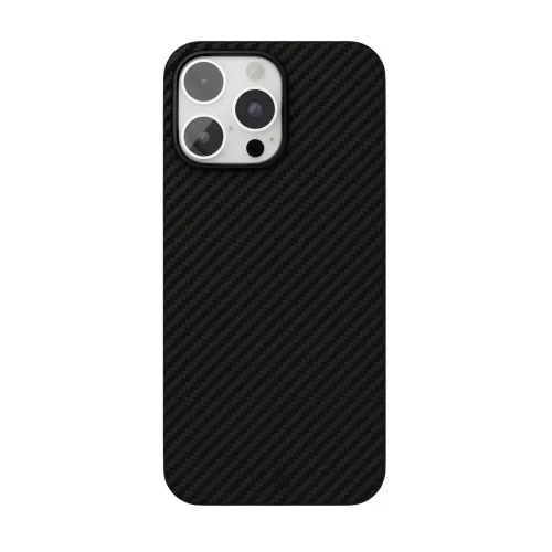 Чехол защитный VLP Kevlar Case с MagSafe для iPhone 16 Pro, черный