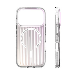 Чехол защитный VLP Pulse Case с MagSafe для iPhone 17 Pro, перламутровый