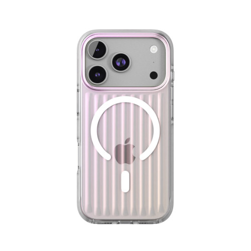 Чехол защитный VLP Pulse Case с MagSafe для iPhone 17 Pro, перламутровый