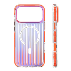 Чехол защитный VLP Pulse Case с MagSafe для iPhone 17 Pro Max, оранжевый