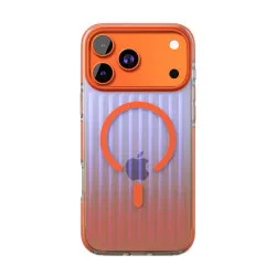 Чехол защитный VLP Pulse Case с MagSafe для iPhone 17 Pro Max, оранжевый