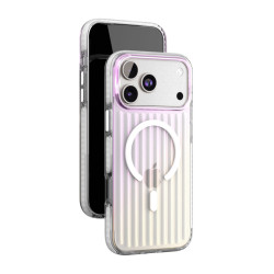 Чехол защитный VLP Pulse Case с MagSafe для iPhone 17 Pro Max, перламутровый