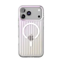 Чехол защитный VLP Pulse Case с MagSafe для iPhone 17 Pro Max, перламутровый