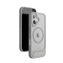 Чехол защитный VLP Reels Case с MagSafe для iPhone 16, серый