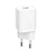 Сетевое зарядное устройство Baseus Super Si 20W с кабелем USB-C - Lightning Белое