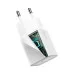 Сетевое зарядное устройство Baseus Super Si 20W с кабелем USB-C - Lightning Белое