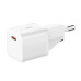Сетевое зарядное устройство Baseus GaN5 1C 20 Вт + Кабель USB-C - USB-C Белое