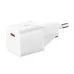 Сетевое зарядное устройство Baseus GaN5 1C 20 Вт + Кабель USB-C - USB-C Белое