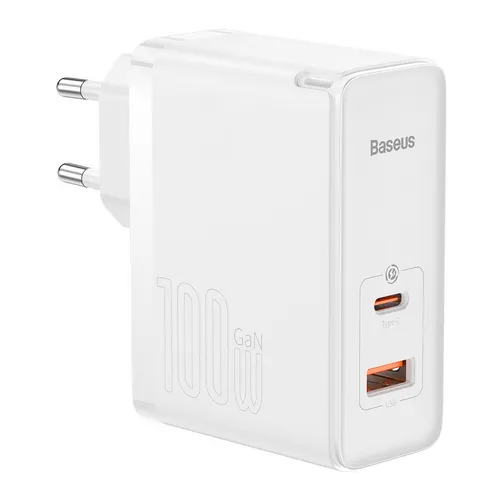 Сетевое зарядное устройство Baseus GaN5 Pro Fast Charger 100W Белый
