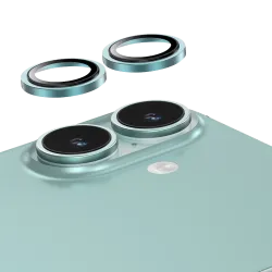 Защитное стекло на камеру Keephone Calvin Camera Lens iPhone 16 Зеленый