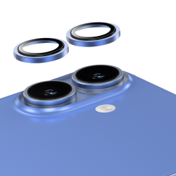 Защитное стекло на камеру Keephone Calvin Camera Lens iPhone 16 Ультрамарин