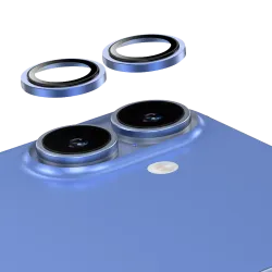 Защитное стекло на камеру Keephone Calvin Camera Lens iPhone 16 Ультрамарин