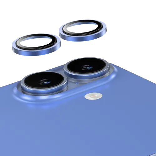 Защитное стекло на камеру Keephone Calvin Camera Lens iPhone 17 Темно-синий