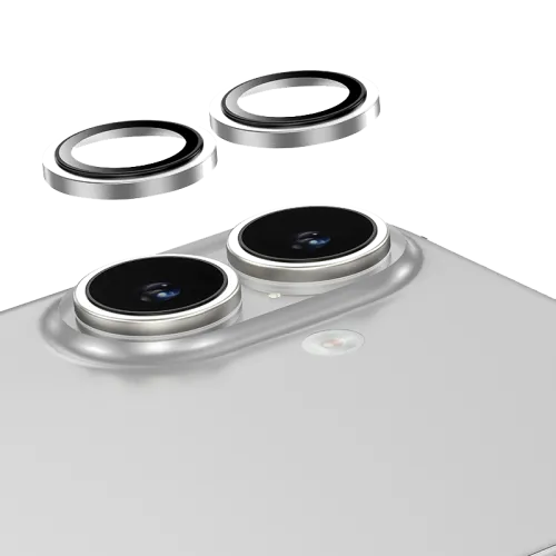 Защитное стекло на камеру Keephone Calvin Camera Lens iPhone 16 Белый